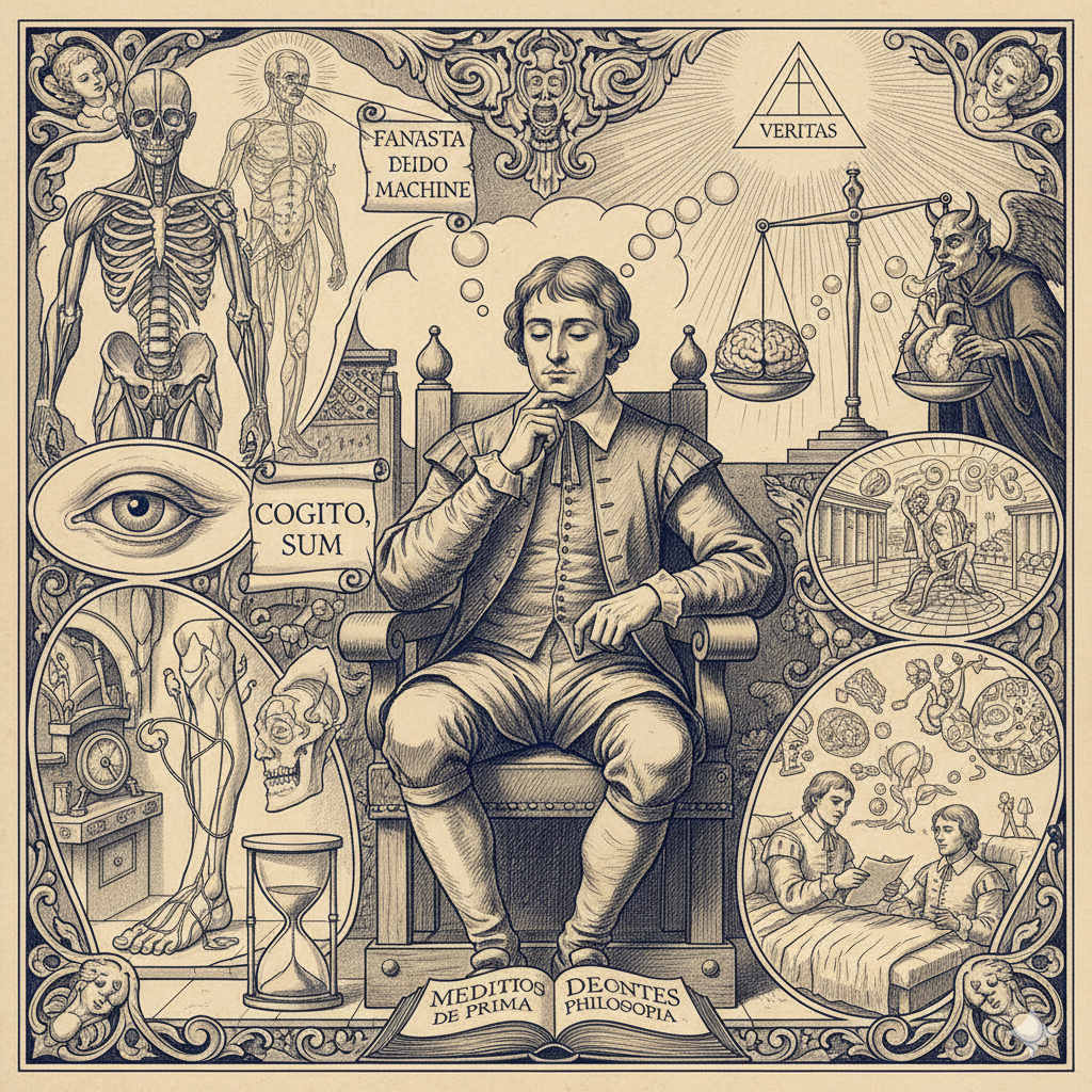 Meditaciones metafísicas, de Descartes, explicada a los jóvenes